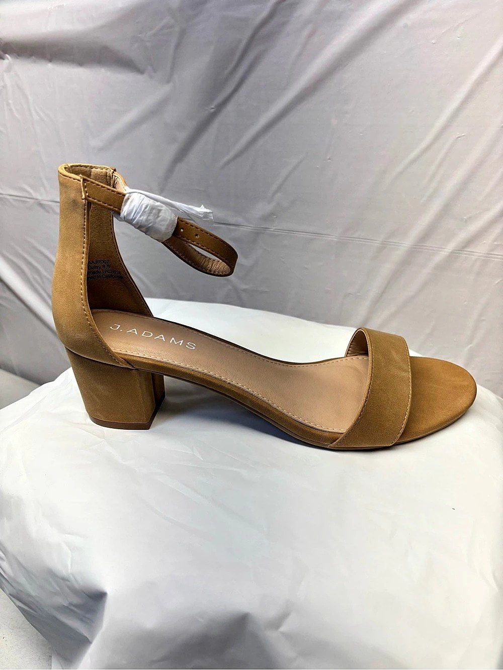 J. Adams Shoes Daisy Brown Ankle Strap Heels US 8.5